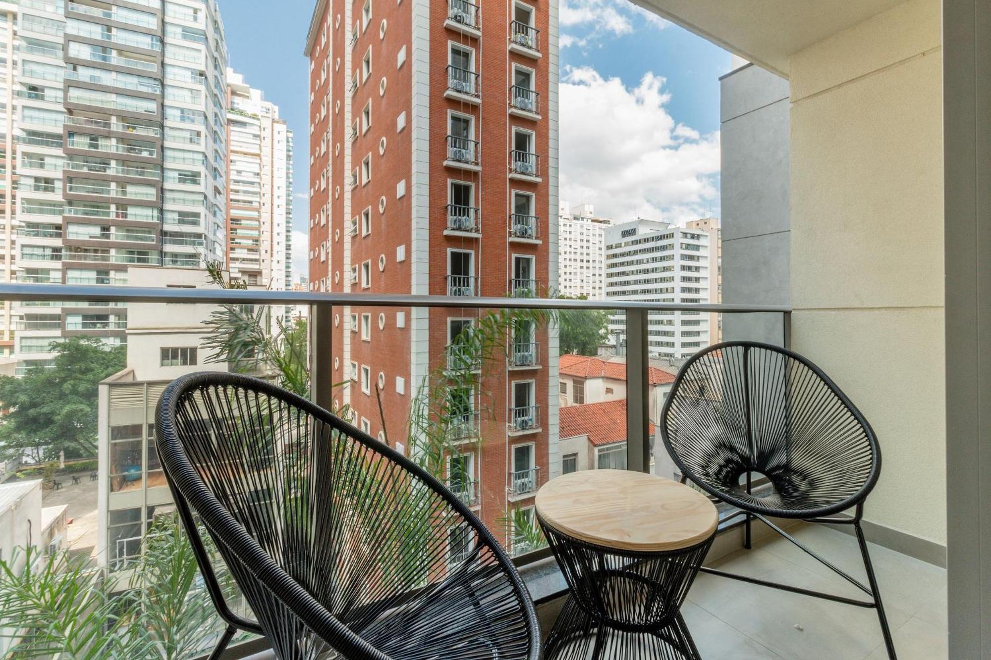 Belint Bela Cintra: A 5 Minutos Da Paulista Com Piscina No Rooftop São Paulo Eksteriør bilde